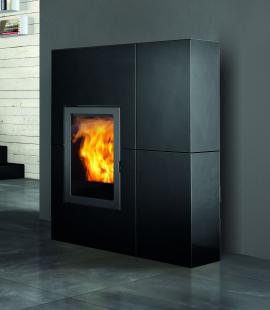 Edilkamin Blade Staal - Zwart