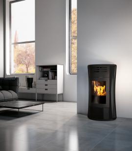 Edilkamin Cherie Up Glas - Zwart