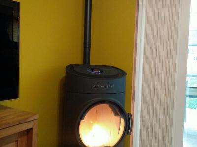 Oostenrijkse design pelletkachel